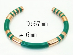 HY Wholesale Bangles Jewelry Stainless Steel 316L Popular Bangle-HY14B0271HLZ