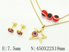 HY Wholesale Jewelry Set 316L Stainless Steel jewelry Set-HY12S1307QNL