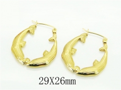 HY Wholesale Earrings 316L Stainless Steel Earrings Jewelry-HY30E1662SJL