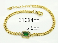 HY Wholesale Bracelets 316L Stainless Steel Jewelry Bracelets-HY25B0346HFL