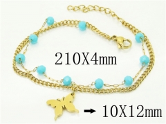 HY Wholesale Bracelets 316L Stainless Steel Jewelry Bracelets-HY43B0171NZ