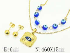 HY Wholesale Jewelry Set 316L Stainless Steel jewelry Set-HY91S1785HIV