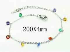 HY Wholesale Bracelets 316L Stainless Steel Jewelry Bracelets-HY25B0292MS