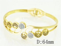 HY Wholesale Bangles Jewelry Stainless Steel 316L Popular Bangle-HY80B1808HJL