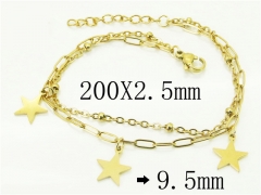 HY Wholesale Bracelets 316L Stainless Steel Jewelry Bracelets-HY43B0177MA