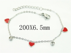 HY Wholesale Bracelets 316L Stainless Steel Jewelry Bracelets-HY25B0315OS