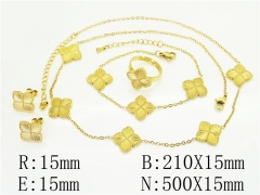 HY Wholesale Jewelry Set 316L Stainless Steel jewelry Set-HY50S0423IOZ