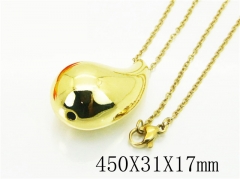 HY Wholesale Necklaces Stainless Steel 316L Jewelry Necklaces-HY65N0021LE