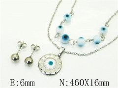 HY Wholesale Jewelry Set 316L Stainless Steel jewelry Set-HY91S1799HBB
