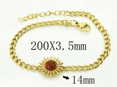 HY Wholesale Bracelets 316L Stainless Steel Jewelry Bracelets-HY25B0345HGL