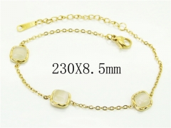 HY Wholesale Bracelets 316L Stainless Steel Jewelry Bracelets-HY25B0323PQ