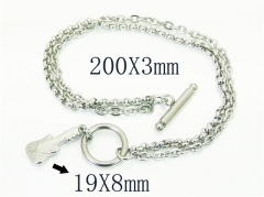HY Wholesale Bracelets 316L Stainless Steel Jewelry Bracelets-HY91B0505HEE
