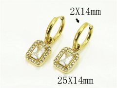 HY Wholesale Earrings 316L Stainless Steel Earrings Jewelry-HY25E0757HUL