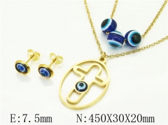 HY Wholesale Jewelry Set 316L Stainless Steel jewelry Set-HY12S1331NL