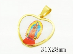HY Wholesale Pendant Jewelry 316L Stainless Steel Jewelry Pendant-HY12P1774JW