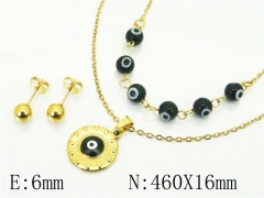 HY Wholesale Jewelry Set 316L Stainless Steel jewelry Set-HY91S1764HIB