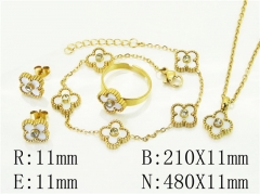 HY Wholesale Jewelry Set 316L Stainless Steel jewelry Set-HY50S0428IOF