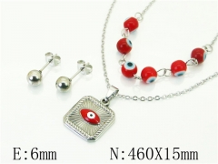 HY Wholesale Jewelry Set 316L Stainless Steel jewelry Set-HY91S1822HTD