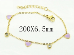 HY Wholesale Bracelets 316L Stainless Steel Jewelry Bracelets-HY25B0330PG
