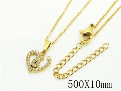 HY Wholesale Necklaces Stainless Steel 316L Jewelry Necklaces-HY12N0669PQ