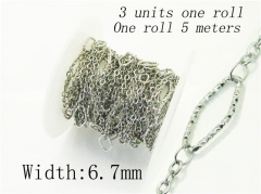 HY Wholesale 316 Stainless Steel Jewelry Cheap Long Chain-HY70AE2419ILE