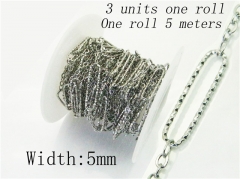 HY Wholesale 316 Stainless Steel Jewelry Cheap Long Chain-HY70AE2414ILD