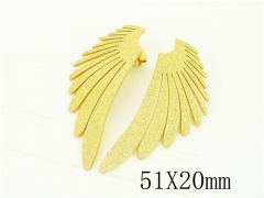 HY Wholesale Earrings 316L Stainless Steel Earrings Jewelry-HY26E0497WML