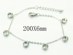 HY Wholesale Bracelets 316L Stainless Steel Jewelry Bracelets-HY25B0320OX