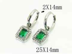 HY Wholesale Earrings 316L Stainless Steel Earrings Jewelry-HY25E0755VPL