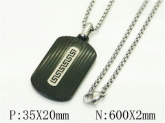 HY Wholesale Necklaces Stainless Steel 316L Jewelry Necklaces-HY41N0305HLC