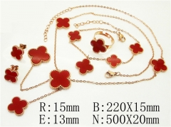 HY Wholesale Jewelry Set 316L Stainless Steel jewelry Set-HY50S0471HLW