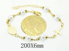 HY Wholesale Bracelets 316L Stainless Steel Jewelry Bracelets-HY76B2052TLL
