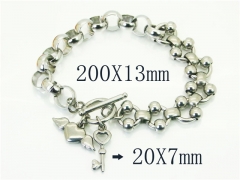 HY Wholesale Bracelets 316L Stainless Steel Jewelry Bracelets-HY21B0616HLE