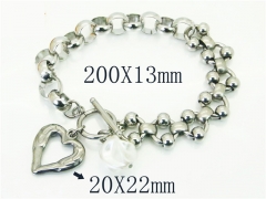 HY Wholesale Bracelets 316L Stainless Steel Jewelry Bracelets-HY21B0611HLA