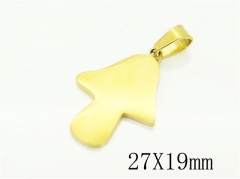 HY Wholesale Pendant Jewelry 316L Stainless Steel Jewelry Pendant-HY70P0876IQ