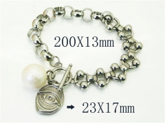 HY Wholesale Bracelets 316L Stainless Steel Jewelry Bracelets-HY21B0606HLQ