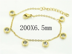HY Wholesale Bracelets 316L Stainless Steel Jewelry Bracelets-HY25B0335PY