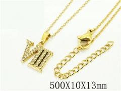 HY Wholesale Necklaces Stainless Steel 316L Jewelry Necklaces-HY12N0706HDD