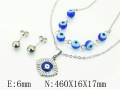 HY Wholesale Jewelry Set 316L Stainless Steel jewelry Set-HY91S1825HFG