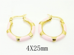 HY Wholesale Earrings 316L Stainless Steel Earrings Jewelry-HY60E1784KR