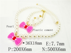 HY Wholesale Jewelry Set 316L Stainless Steel jewelry Set-HY45S0040HPE