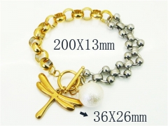 HY Wholesale Bracelets 316L Stainless Steel Jewelry Bracelets-HY21B0595HNV