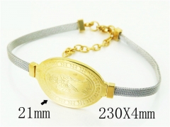 HY Wholesale Bracelets 316L Stainless Steel Jewelry Bracelets-HY12B0343HQQ