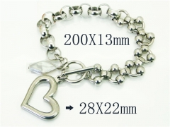 HY Wholesale Bracelets 316L Stainless Steel Jewelry Bracelets-HY21B0613HLB