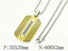 HY Wholesale Necklaces Stainless Steel 316L Jewelry Necklaces-HY41N0304HLD