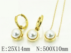 HY Wholesale Jewelry Set 316L Stainless Steel jewelry Set-HY25S0783HJS