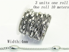 HY Wholesale 316 Stainless Steel Jewelry Cheap Long Chain-HY70AE2381KLS