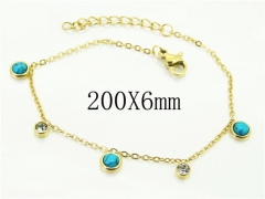 HY Wholesale Bracelets 316L Stainless Steel Jewelry Bracelets-HY25B0333PS