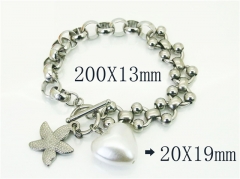 HY Wholesale Bracelets 316L Stainless Steel Jewelry Bracelets-HY21B0608HLY