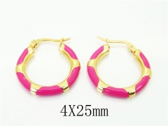 HY Wholesale Earrings 316L Stainless Steel Earrings Jewelry-HY60E1782KY